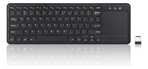 Teclado Perixx, En Ingles/inalambrico/con Panel Tactil