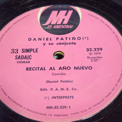 Simple Daniel Patiño Y Su Conjunto Mh C28