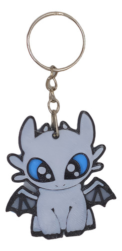 Llavero Chimuelo Furia Luminosa Entrenar Dragon Souvenir