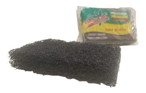 Kit 10 Esponja Limpa Grelha Churrasqueira Limpeza Prática
