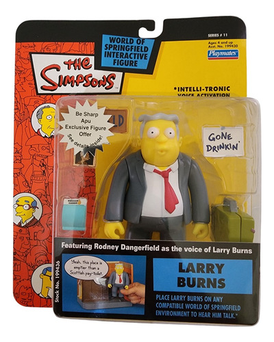 Figura Los Simpsons Playmates Series 11 Larry Burns