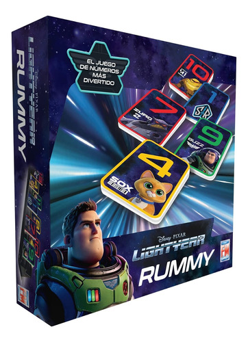 Disney Pixar Rummy Lightyear Juego De Mesa Fotorama