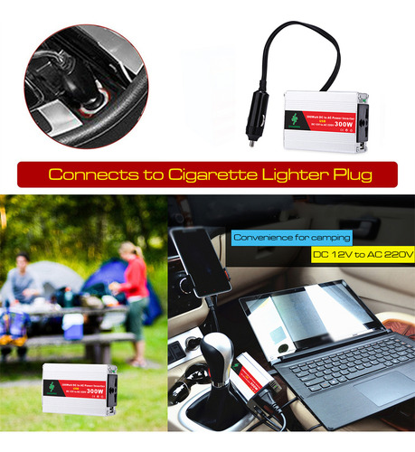 Inversor, Inversor, Transformador Portátil, Coche De 12 Volt