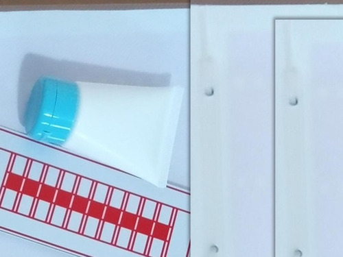 Kit Para Gravação De Chassi Em Vidros C/ 2 Modelos De Letras