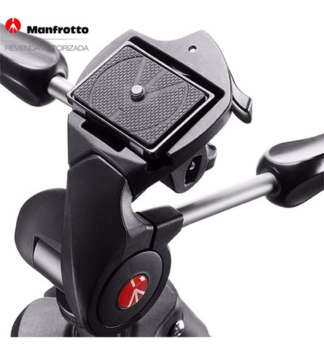 Tripé Profissional Manfrotto Compact Adv Black 3 Vias 