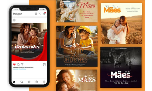 Artes Dia Das Mães Prontas Para Postar Nas Redes Sociais