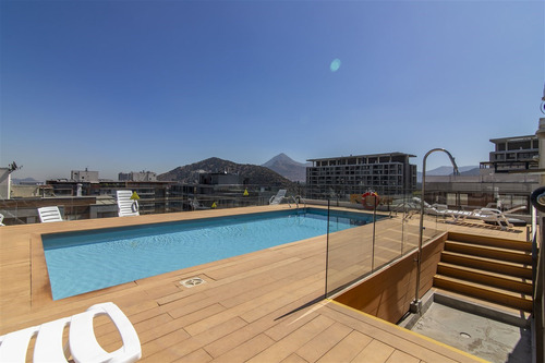Depto En Arriendo De 1 Dorm. En Las Condes C/ La Dehesa !