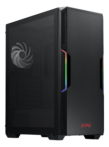 Gabinete Gamer Xpg Starker Argb 2 Fan Cristal Templado