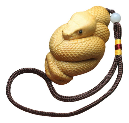 - Figura Tallada A Mano Serpiente Estatua Escultura Arte