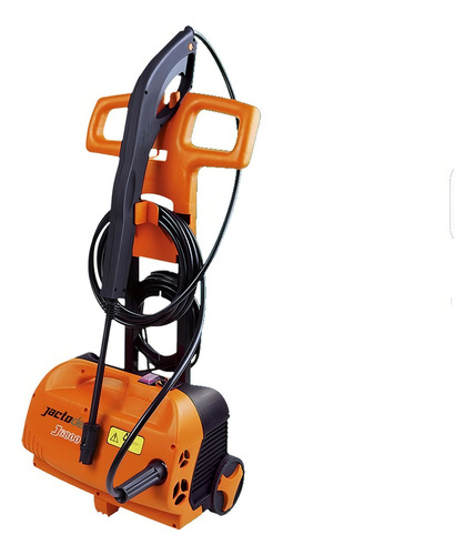 Lavadora De Alta Pressão Jactoclean J6800 Stop Total Laranja De 1900w Com 2175psi De Pressão Máxima