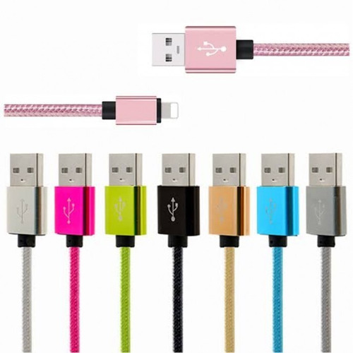 Cabo Compatível iPhone Usb Carregador Dados 6 7 8 Plus X 11