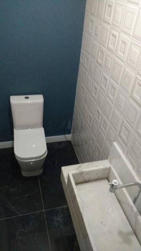 Imagem 27 de 29 de Sobrado Alto Padrão Com 3 Dormitórios À Venda, 235 M² Por R$ 1.600.000 - Centro - Santo André/sp - So1061