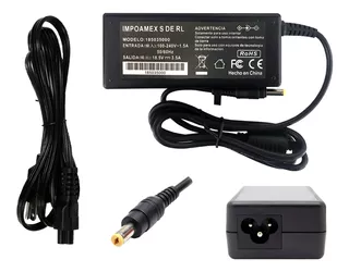 Cargador Para Hp 18.5v 3.5a 4.8x1.7m Omnibook 500