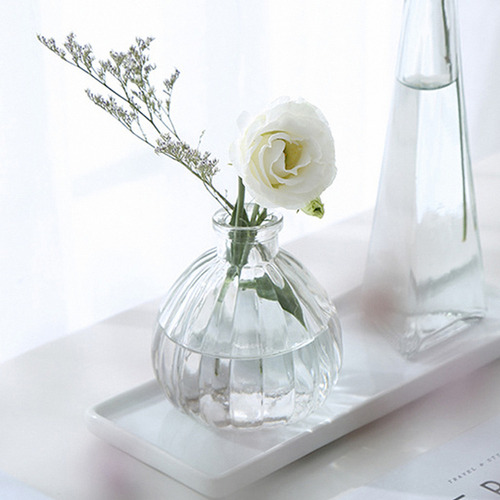 Jarrón Transparente De Cristal Para Decoración De Bodas, 4 U