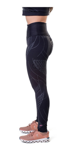 Imagen 9 de 12 de Calza Deportiva Dama Elite Diseño Tiro Alto Suplex Uv50+