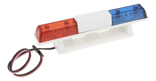 1/10 Rc Modelo Led Policía Noche Flash Luz Lámpara