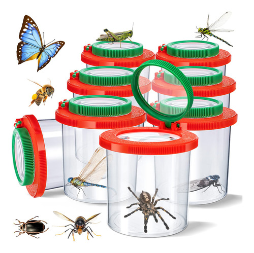 Visor De Insectos Para Niños, Caja De Insectos Con Aumento.
