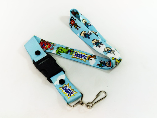 Rugrats Lanyard Cordón Portagafete Correa Cinta Para Llaves