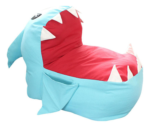 Lindo Sofá For Niños Con Forma De Tiburón, Silla Con