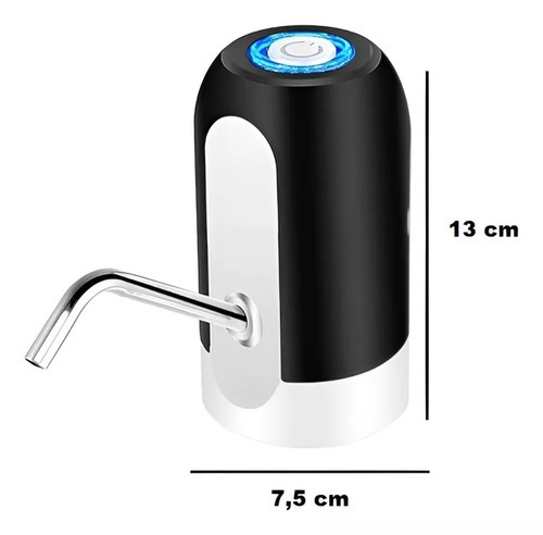 Bomba Dispensador Usb Agua Electrónico Recargable Botellón Dispensador De Agua Electrico Bomba Bidon Universal Bomba Portil Dispensadora De Agua De Bidon Pasteleriacl