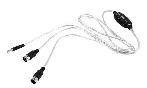 Adaptador De Cable Midi De Entrada/salida Usb Para Pc A Tecl