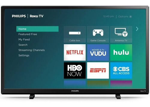 Pantalla Philips 32pfl4664/f7 Led Hd 32 PuLG Smartroku Tv  (Reacondicionado)