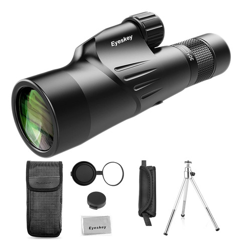 Telescopio Monocular Hd 10-30x50 Con Zoom De Alta Potencia, 