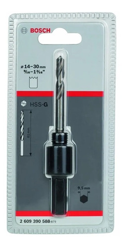 Adaptador Bosch Hexagonal P/ Sierra Copa Bosch De 14 A 30 Mm