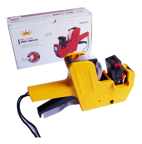Imagen 3 de 5 de Fechadora + Rollo 8000 Etiquetas Elab Y Venc Envio Gratis