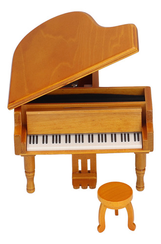 Caja De Música En Forma De Piano Caja De Música De Piano De