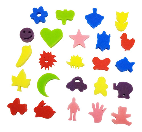 Spongas De Pintura 24x Juego De Patrón