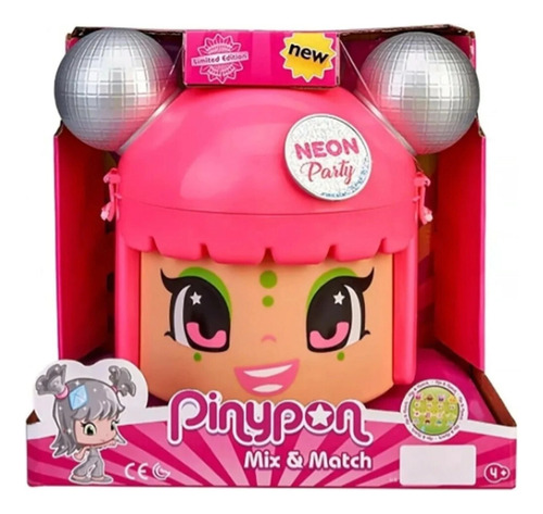 Pinypon Cabeza Neon Party Con 5 Figuras Exclusivas