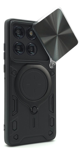 Funda Protector Case Moto Edge 60 Uso Rudo Carcasa Reforzado Negro Moto Edge 60