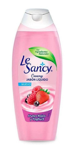 Jabon Liquido Le Sancy 750ml Frutos Rojos Y Yoghurt
