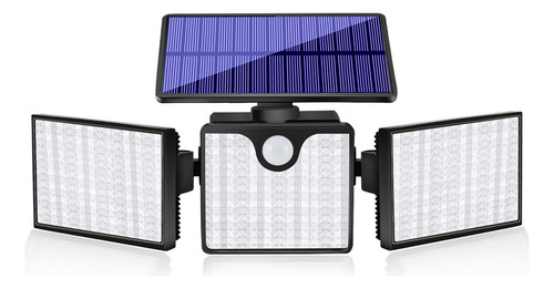 N Luminária De Parede Com Sensor E Energia Solar Para