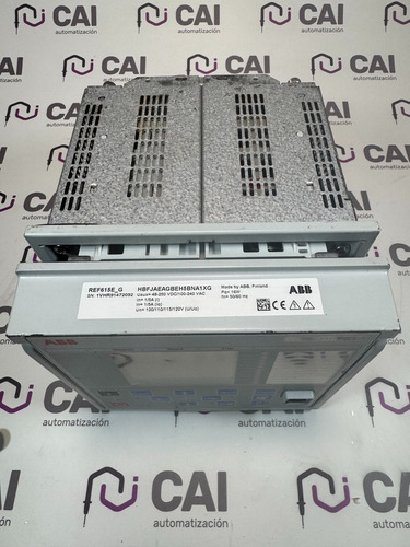 Relevador De Seguridad Abb Ref615e_g (Usado)