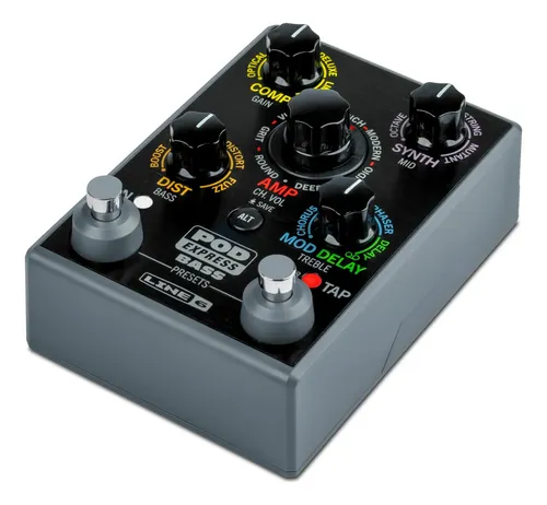 Para Processador De Efeitos De Graves Line 6 Pod Express Z12
