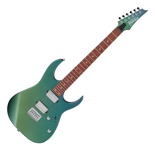 Guitarra Eléctrica Ibanez Grg121sp, Green Yellow Chameleon