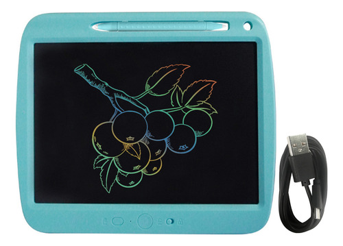 Tableta De Escritura Lcd Recargable De 9 Pulgadas Con Bolígr