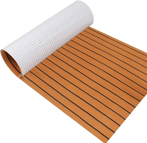 Goma Simil Madera Loop Eva Deck Lancha Barco Planchada Mt2