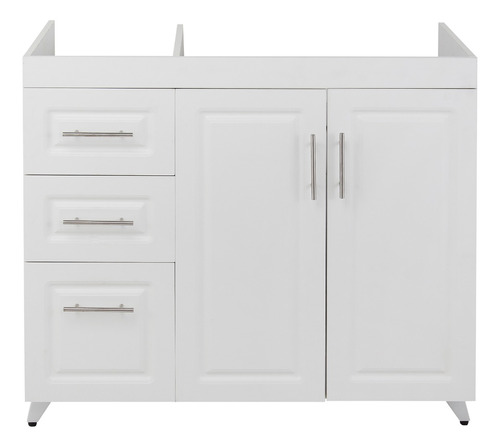 Mueble De Cocina Termolaminado Blanco 1 Mts D (sin Cubierta)