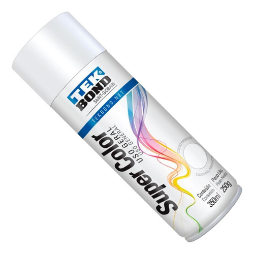 Spray Tekbond Branco Fosco 350ml 23101006900