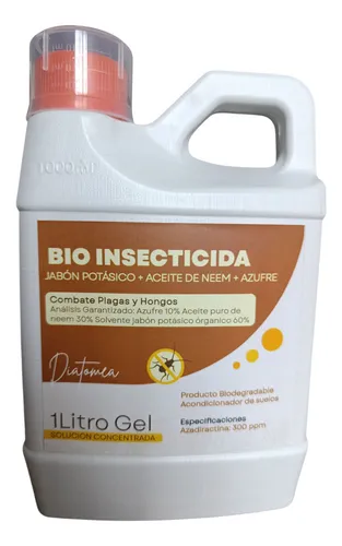 Jabón Potásico Azufre Neem Litr