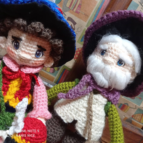 Remi Y Vitalis Set De Coleccion Amigurumi Hecho A Mano