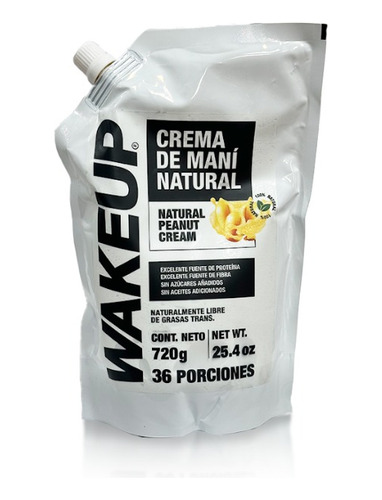 Crema De Mani Natural Doypack Wake Up 720 Gr