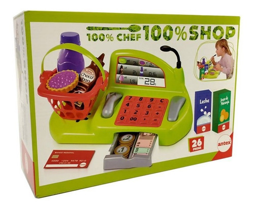 Caja Registradora 100% Chef 100% Shop  1164 Antex