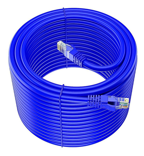 Cable De Red 20 Metros Utp Cat6 Patchcord Rj45 Tcs