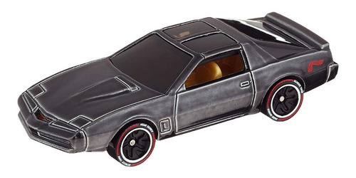 Imagen 2 de 3 de Hot Wheels Id Knight Rider K.i.t.t. Color Negro Metalico