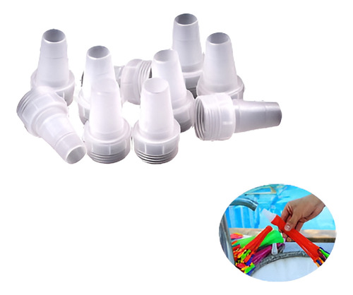 Boquilla De Riego 10pcs Para Agua Bombas Globos Divertida Fi