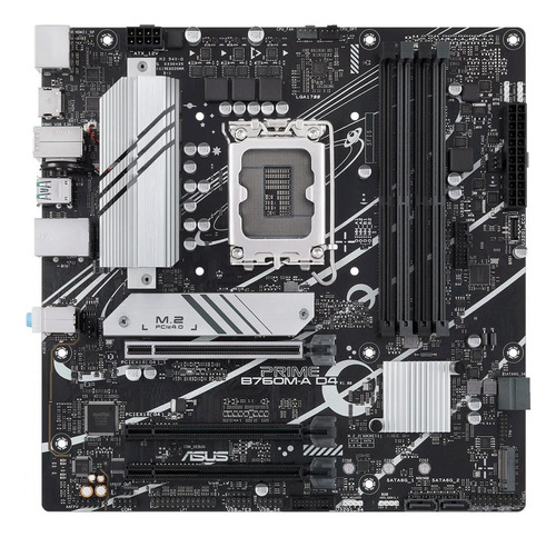 Placa Mãe Asus Prime B760m-a D4 Lga 1700 Matx Ddr4